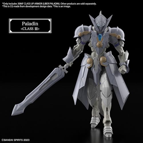 Bandai Hobby 30 Minute Fantasy - 02 Class Up Armor (Liber Paladin) miniatura 7