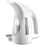 HiLIFE Steamer for Clothes, Portable Handheld Design, 240ml Big Capacity, 700W, Strong Penetrating Steam, Removes Wrinkle, for Home, Office(ONLY FOR 120V)(White)