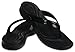 Crocs Women's Capri V Sequin Flip Flops | Sandals for Women, Black, 7 Women