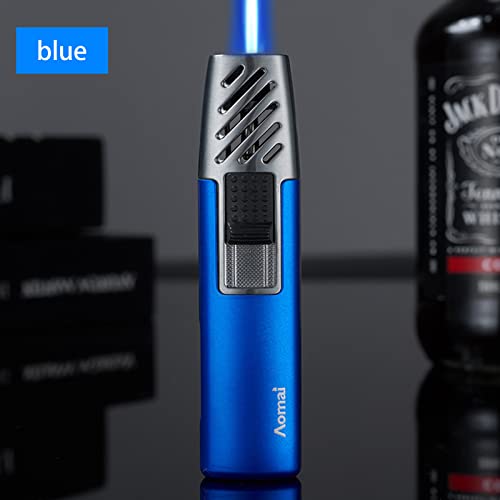 Torch Lighter, Cool Butane Lighter, Multipurpose Adjustable Wind Resistant Refillable Gas Lighter For Grill Bbq Candle Camping Fireworks #TOP1
