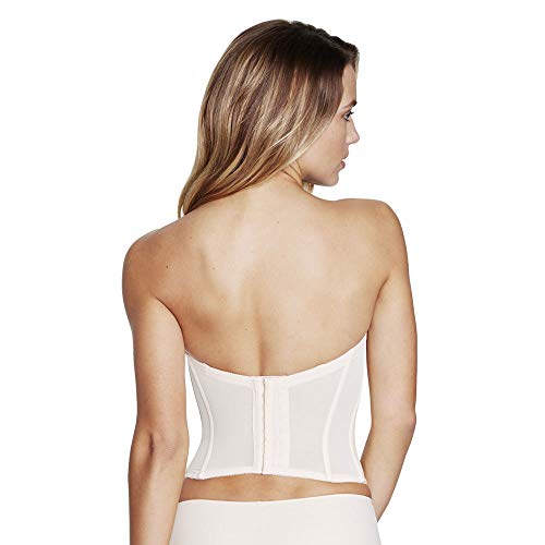Dominique Womens Ariel Hidden Underwire Longline Bra Nude 34C One Size #TOP1