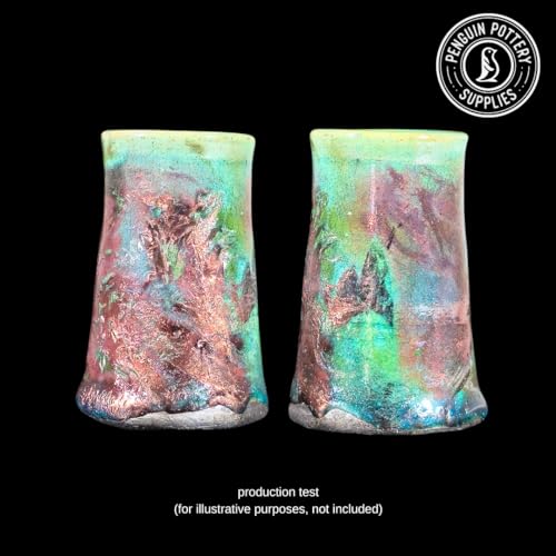 Penguin Pottery Glazes - Raku Series - Verdigris - Low Fire (16oz | 473ml)