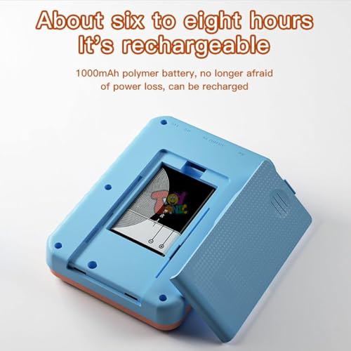 Image of TOYTONIC G5 Handheld Game Console for Kids, Retro Gaming Device with 3.0 inch HD Screen, Built-in 500 Classic Games, AV Output, Random Color - Portable Game Player for Boys & Girls, Multicolour