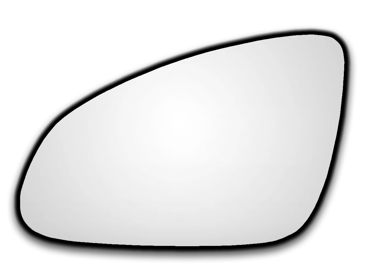Wing mirror glass replacement Left Passenger Near Side - compatible with Vauxhall Astra J 2010-2015 STICK-ON - Car convex mirror - Car wing mirrors & replacement parts