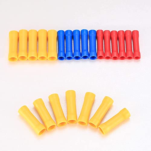 Qoosikicc 100001 150 Pcs Electrical Butt Connectors Kit, Butt Splice Crimp Wire Connectors thumb #5