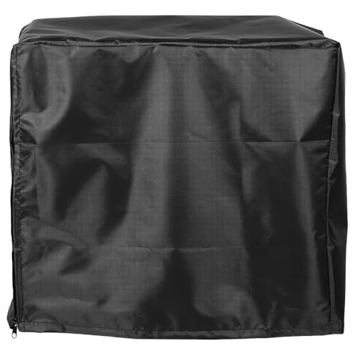 Funda impermeable antiestática de tela Oxford para torre CPU, cubierta antipolvo para gabinete de PC de escritorio, color negro, apta para oficina y ambiente