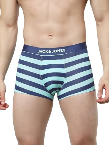 Image of JACK & JONES Men's Modal Modern Regular Striped Trunks