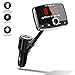 Produktbild FM Transmitter Auto Bluetooth 5.0 mit 1.4 Zoll LED-Bildschirm, Transmitter Autoradio Adapter mit 2.4A USB-Anschluss, Wireless MP3 Player Auto für BT, TF-Karte, AUX, EQ-Modus Schwarz
