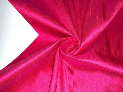 Tissu Dupioni pure soie rose corail MM125 pour créer une garde-robe intemporelle et unique