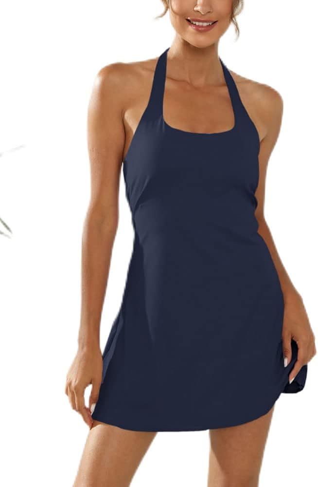 halter little black dress Averie Black Halter Draped Mini Dress by Cotton Candy LA - Size L main image 0