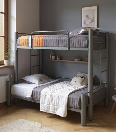 Opiniones de Litera Matrimonial E Individual Coppel - los más vendidos. 41 Literas Individuales Litera Valky de Metal Reforzado y Estable, Apta para Adultos y niños, Literas Matrimonial e Individual,con Barandillas y Escaleras de Seguridad,Simple y...