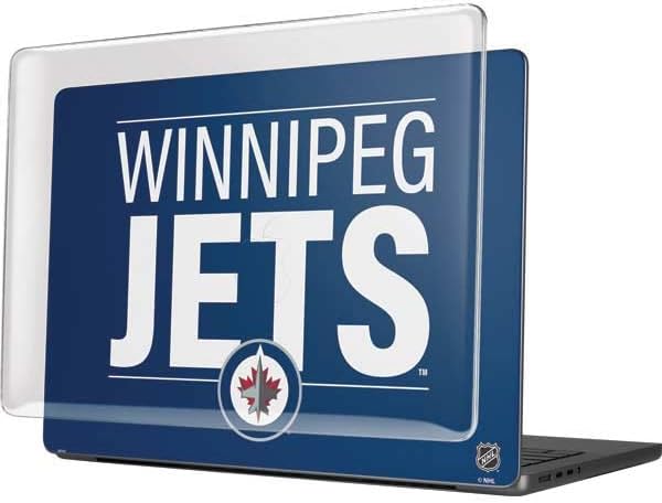 Skinit Case + Skin Compatible with MacBook Pro 14in (2021) - Officially Licensed NHL Winnipeg Jets Lineup Design