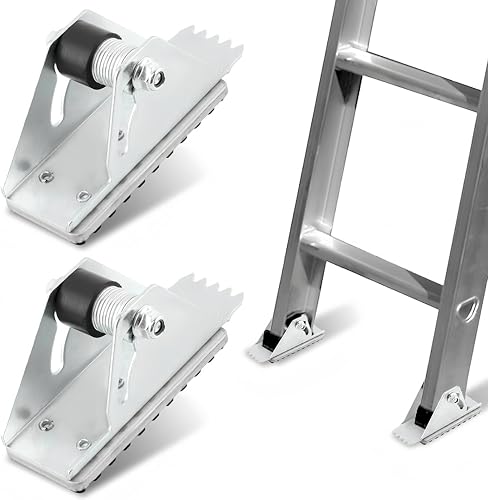 Anti-Skid Shoe Kit for Extension Ladders - 2 Pack Rubber