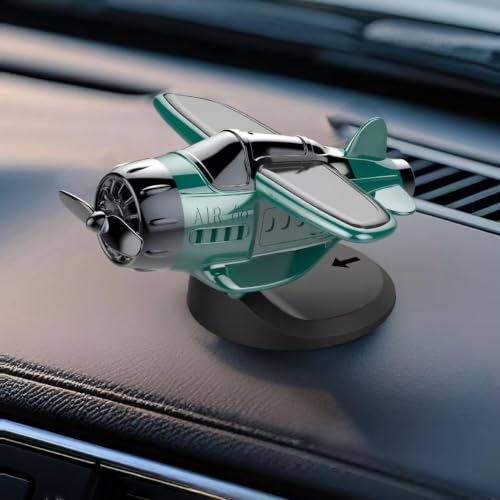 Image of A Solar-Powered, Quiet-Rotation car Ornament relieves Fatigue, boosts Alertness, and adds Driving Fun. Suitable for All Cars, Offices, and Homes. Perfect for Any Sunny spot (olive1)