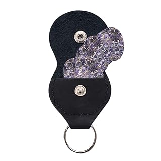 Lot de 6 médiators pour guitare acoustique, guitare électrique, basse, ukulélé – Fin, moyen et épais – Violet marbré - Les Beatles, Paul McCartney, John Lennon, RIngo Starr, George Harrison Lot de 6 médiators pour guitare acoustique, guitare électrique, basse, ukulélé - Fin, moyen et épais - Violet marbré – Image 5