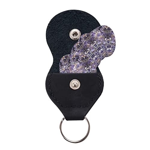 Lot de 6 médiators pour guitare acoustique, guitare électrique, basse, ukulélé – Fin, moyen et épais – Violet marbré - Les Beatles, Paul McCartney, John Lennon, RIngo Starr, George Harrison Lot de 6 médiators pour guitare acoustique, guitare électrique, basse, ukulélé - Fin, moyen et épais - Violet marbré – Image 6