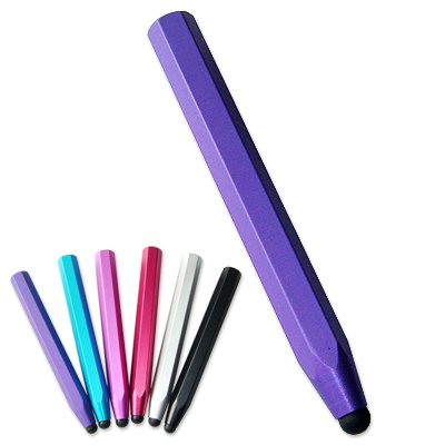 First2savvv purple multi functional stylus pen for all HTC mobile phones(pm0105)
