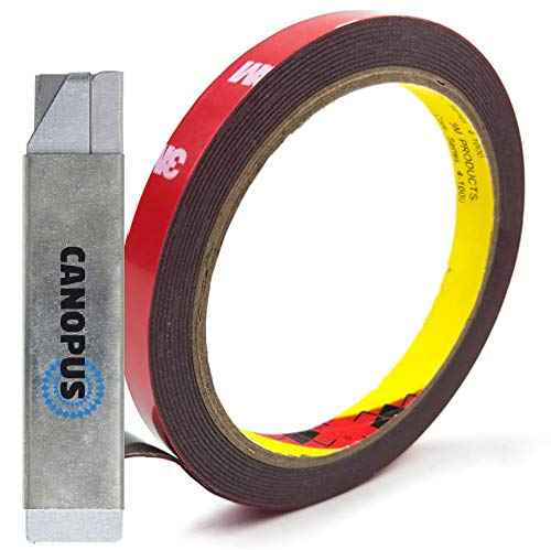 Cinta Adhesiva Doble Cara 3M Extra Fuerte Marca CANOPUS