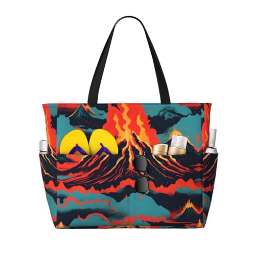 Sac à bandoulière imperméable volcan pour vos sorties plage et séances de gym cet été