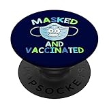 Photo Gallery vaxxed - vaccinato con maschera e vaccinazione pro popsockets popgrip intercambiabile Photo Gallery vaxxed - vaccinato con maschera e vaccinazione pro popsockets popgrip intercambiabile