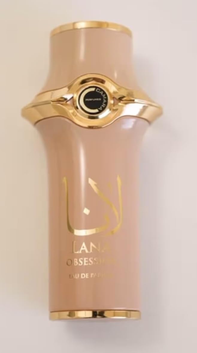 CAMARA LANA Obsession Eau de Parfum, Luxury Fragrance with Gold Accents