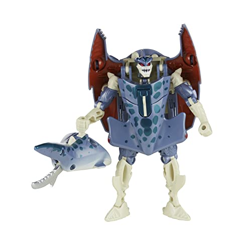 Hasbro - Figure Maximal Cybershark Beats Wars Transformers 12cm Action Dolls, Multicolor, Single (136338) - Image 2