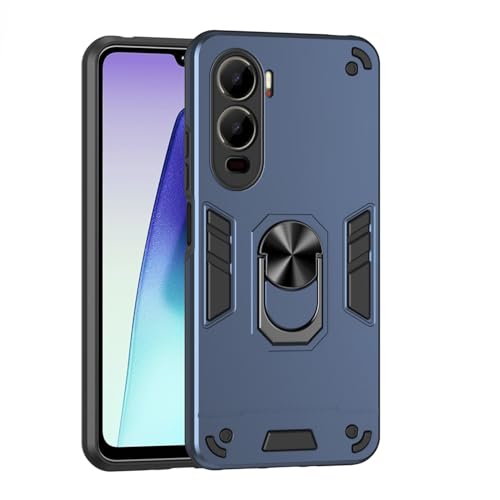 Compatible with Infinix itel City 200 Phone Case with Kickstand & Shockproof Military Grade Drop Proof Protection Rugged Protect