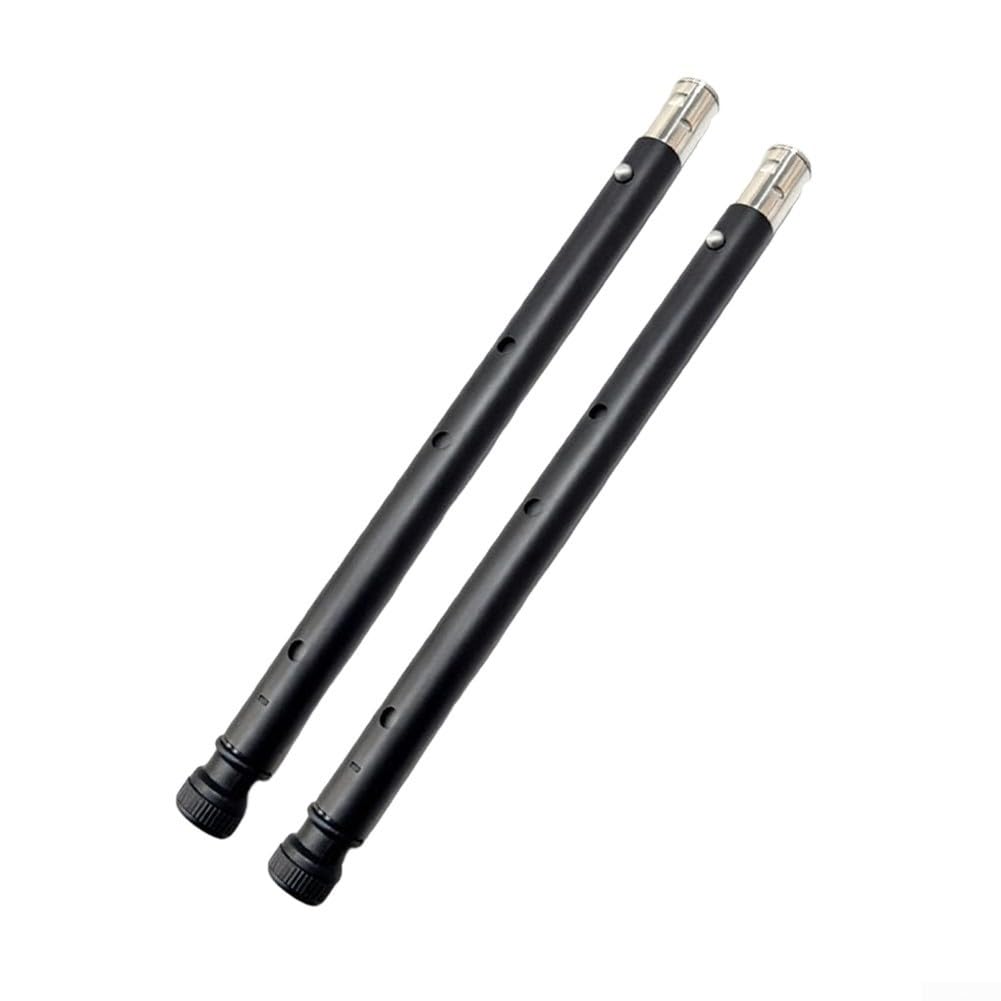 Juego de 2 patas de mesa extensibles de acero inoxidable 304 para mesas IGT, patas telescópicas para muebles de camping, altura regulable 40-66 cm o 50-83 cm, inoxidables, estables para pícnic al aire