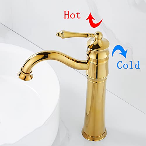 Robinet de lavabo pivotant à 360° mitigeur eau chaude et froide - 5