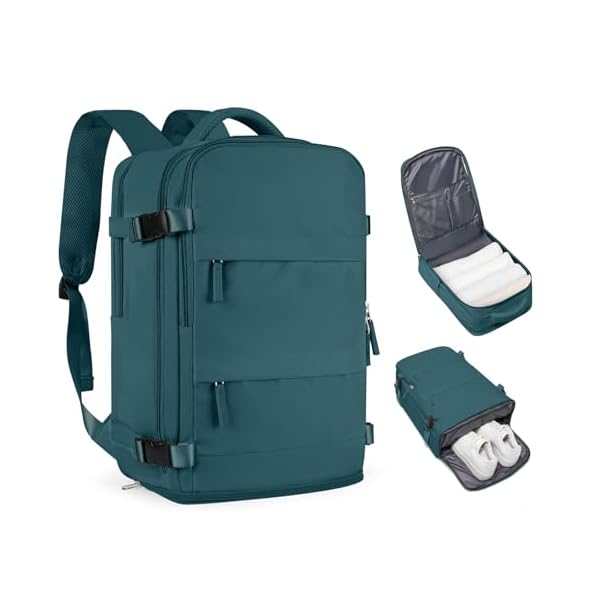Travel Backpack For Women Men Airline Approved Carry On Backpack Flight Approved Waterproof Sports Luggage Backpack Casual Daypack Small Hiking Backpack