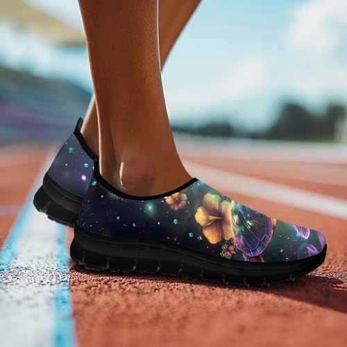 Image of Womens Slip On Walking Shoes Non Slip Loafer Breathable Holiday Travel Shoe Lightweight Casual Low Top Sneakers SizeUS 5.5-11.5