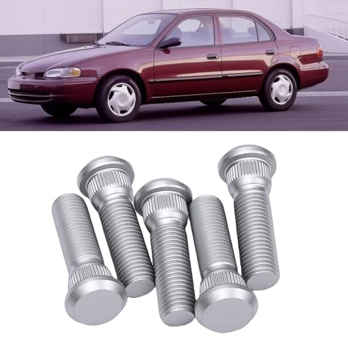 Image of TianfuSpanda 5PCS Wheel Lug Studs 90942-02049 M12x1.5 Thread Zinc Plated Wheel Hub Bolts Replacement for Prizm Nova