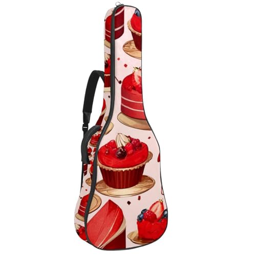 Sac de guitare acoustique étanche 101,6 cm housse de transport avec couche de protection