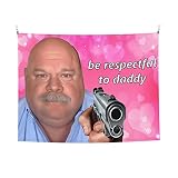 Be Respectful To Daddy Tapestry Bertram for Bedroom, College Dorm or Living Room, Tapestry Wall Hang