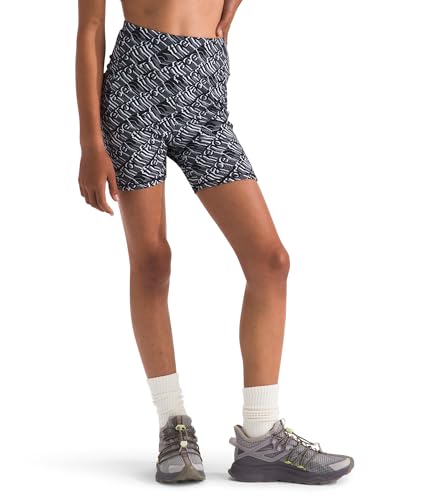 THE NORTH FACE NF0A86Y03WO G Never Stop Bike Short Shorts Unisex TNF Black DIAGS Logo PR Tamaño S