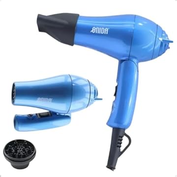 Mini Secador De Cabelo Bivolt Portátil Dobravel 3500w Viagem