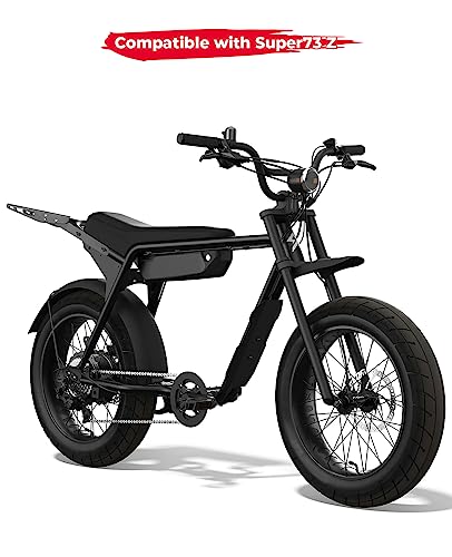 KEMIMOTO Rear Rack Aluminum Compatible with Super 73 Z/S Bike Cargo Rack Luggage Rack Compatible with Z/S Super 73 Electric Bike Accessories - Image 5