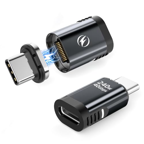 Adaptateur Magnétique USB C Idéal pour Jouer et Traiter sur MacBook Pro