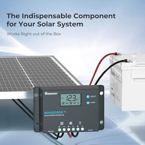 Renogy 12/24V 10A Wanderer PWM Solar Charge Controller for Solar Panels by Renogy - Used condition - Image 9