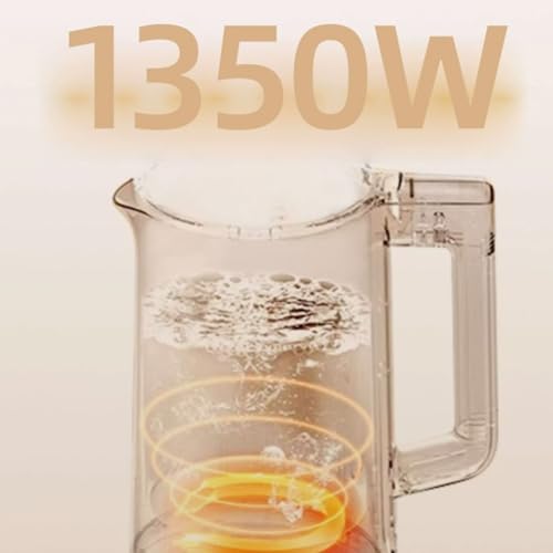 Tetera eléctrica de acero inoxidable gris 800ml miniatura 5