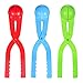 Tomaibaby Lot de 3 pinces à boules de neige pour enfants