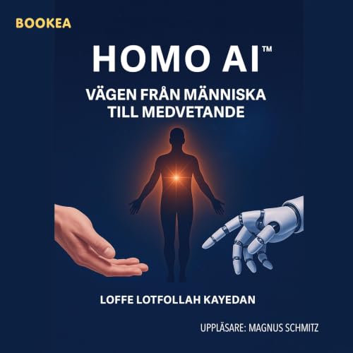 Diseño de la portada del título Homo AI : v&auml;gen fr&aring;n m&auml;nniska till medvetande