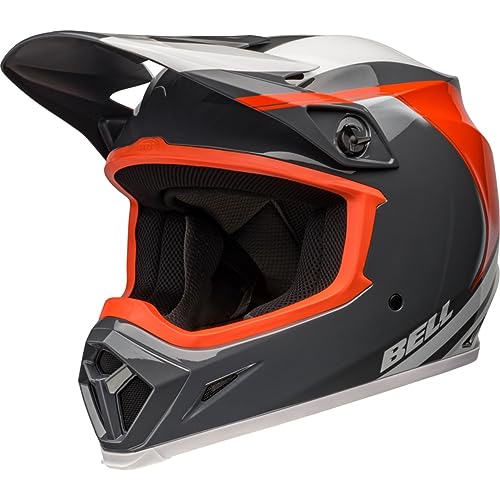 BELL Casco MX-9 MIPS Dart Charcoal/Naranja S