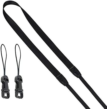 Eorefo Camera Strap Camera Neck Strap with Quick-release Buckles for Mirrorless Camera.(Black)
