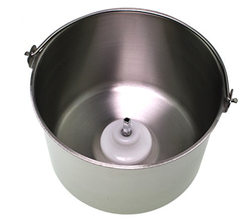 Preisvergleich Produktbild Unold 4881840 Edelstahl-Behälter für 48818 Schuhbeck - exklusiv Eismaschine