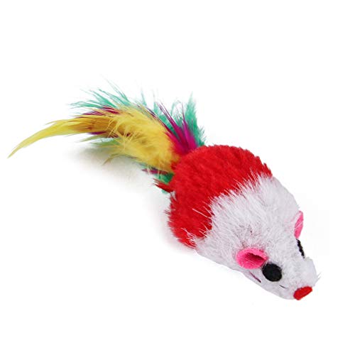 Balacoo Conjunto de 21 peças de brinquedos de gato, gato, sortido de pena de gato, varinha, túnel de