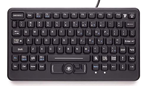 iKey SL-86-911-FSR-USB Industrial Backlit Keyboard with...