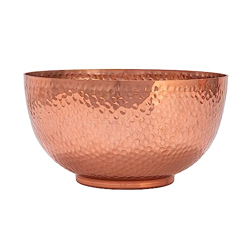 Cuenco de cobre para organizar objetos y decorar estanterías 4