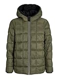 JACK & JONES Jjebrook Veste réversible pour homme, noire, taille M, Noir, M