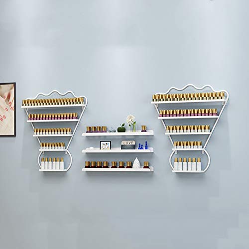 Présentoir Vernis à Ongles Mural Métal Organisateur Maquillage Parfum Huile Essentielle